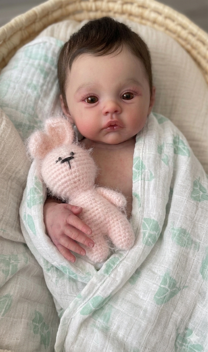 Muñeca Reborn Valentina Niña 54cm y 1.800 kg + Pack Premium