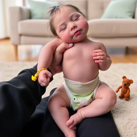 Muñeca Reborn Realista Milena Niña 49cm y  2.100 kg + Pack Premium